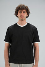BLACK Ringer Shirt