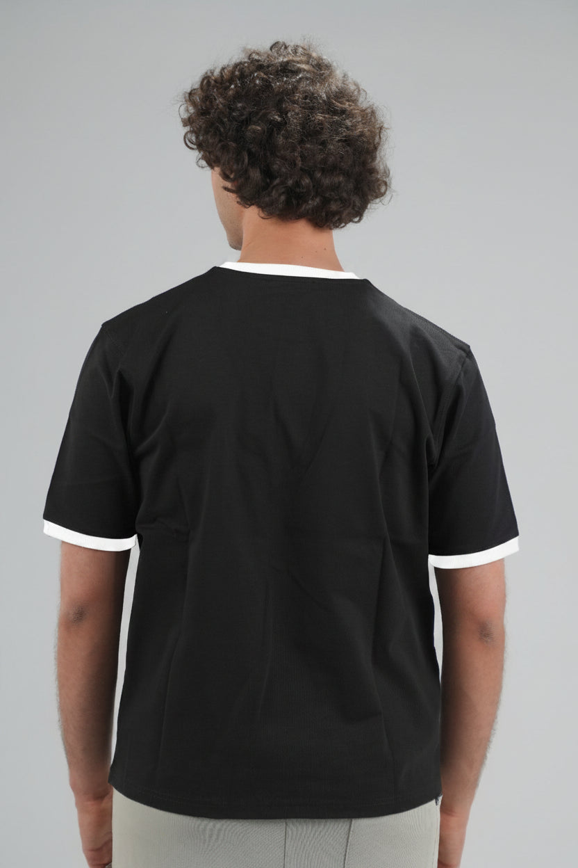BLACK Ringer Shirt