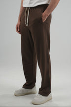 Dark Brown Wide-leg pants
