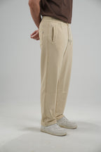 Biege Wide-leg pants