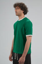 Olive Ringer Shirt