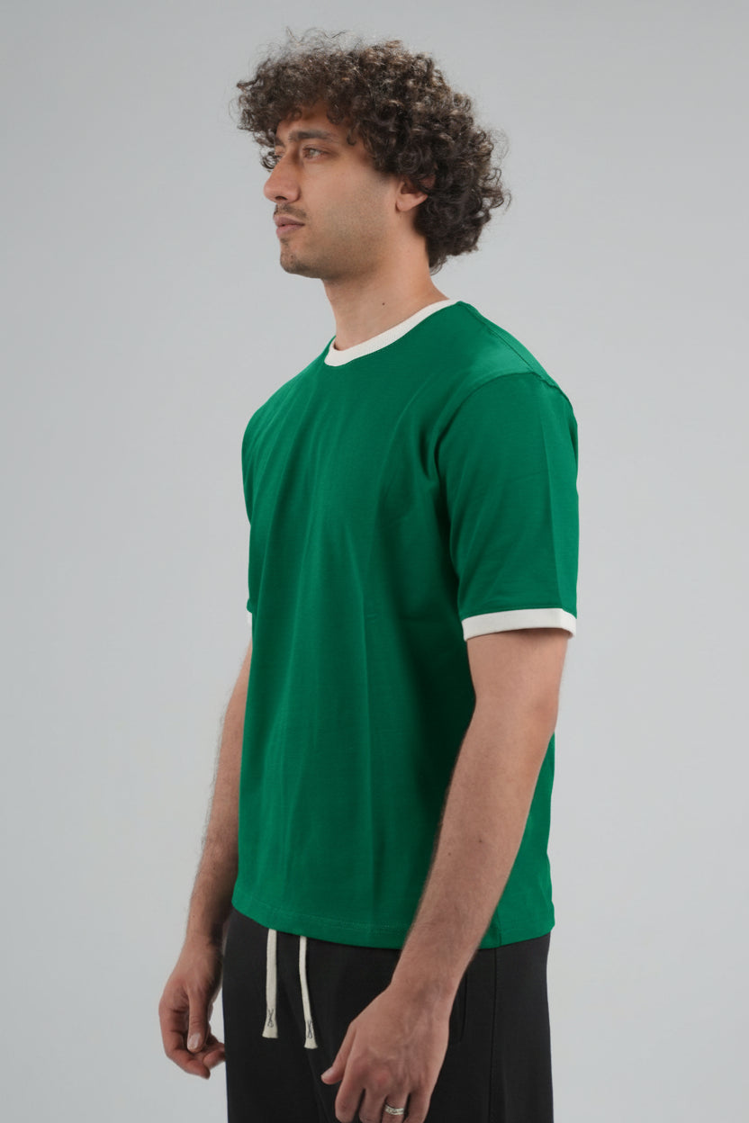 Olive Ringer Shirt