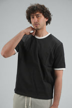 BLACK Ringer Shirt