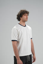 White Ringer Shirt