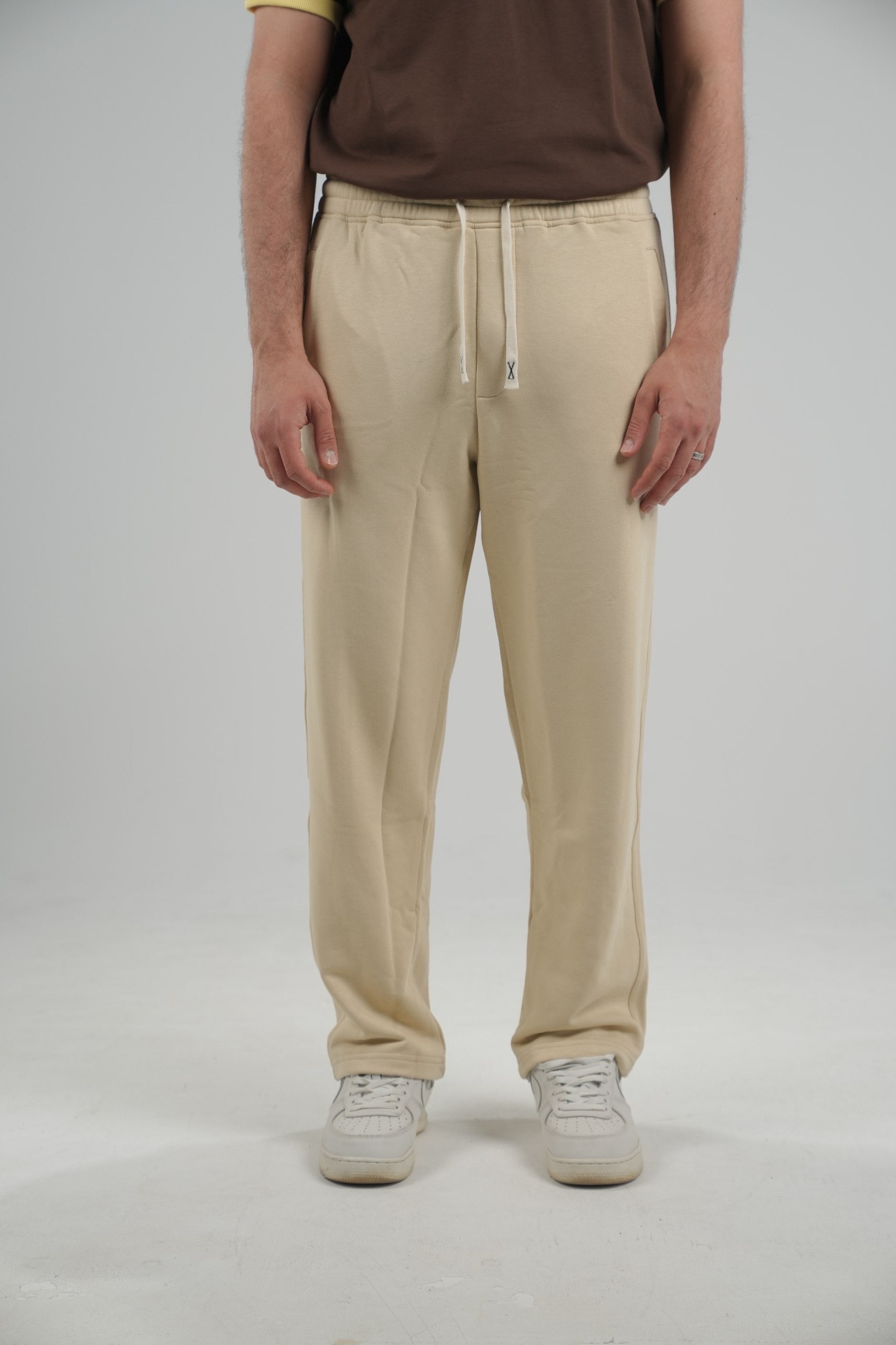 Biege Wide-leg pants