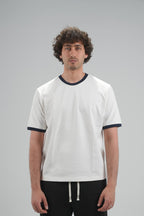 White Ringer Shirt