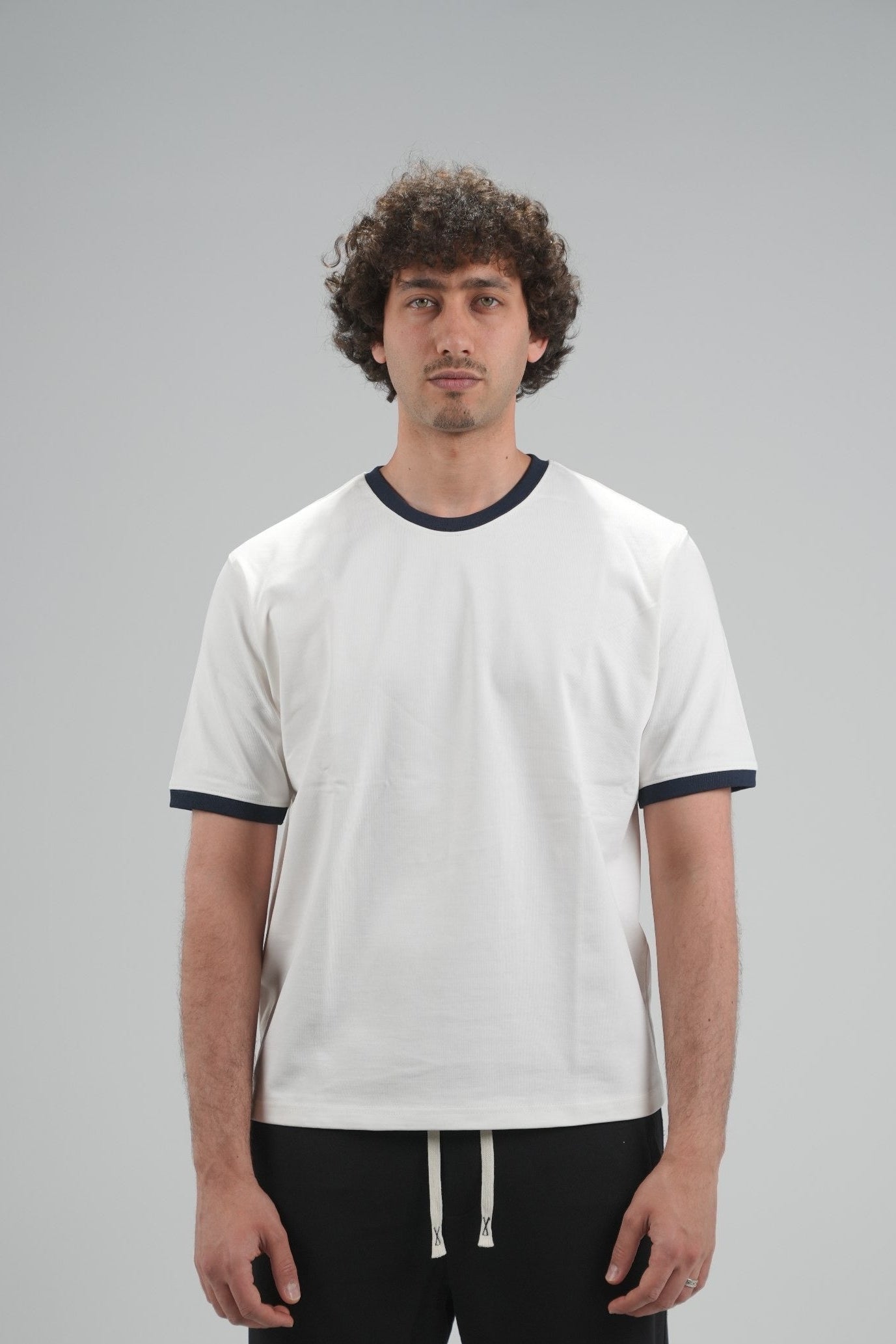 White Ringer Shirt