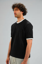 BLACK Ringer Shirt