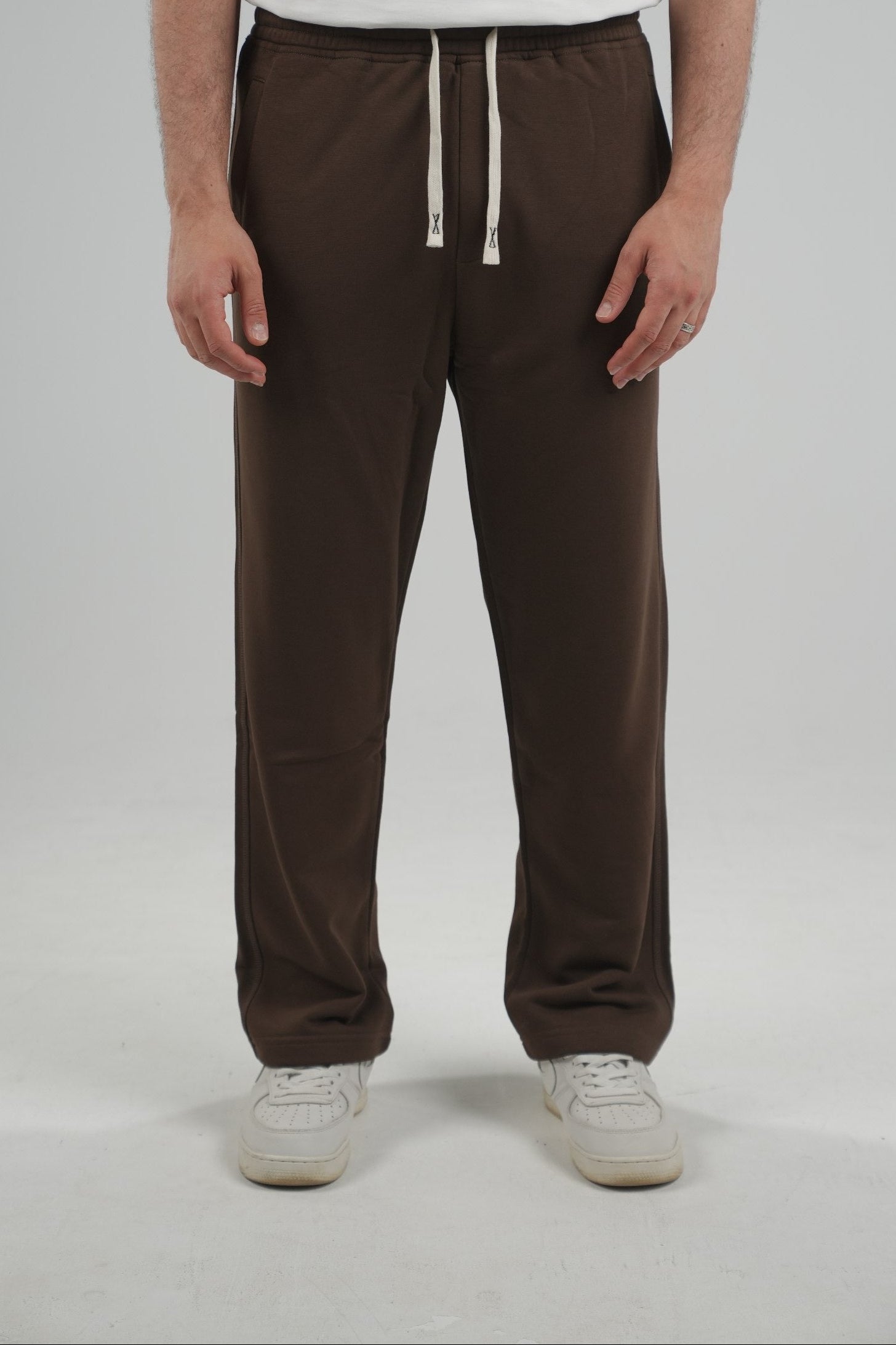 Dark Brown Wide-leg pants