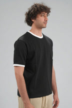 BLACK Ringer Shirt