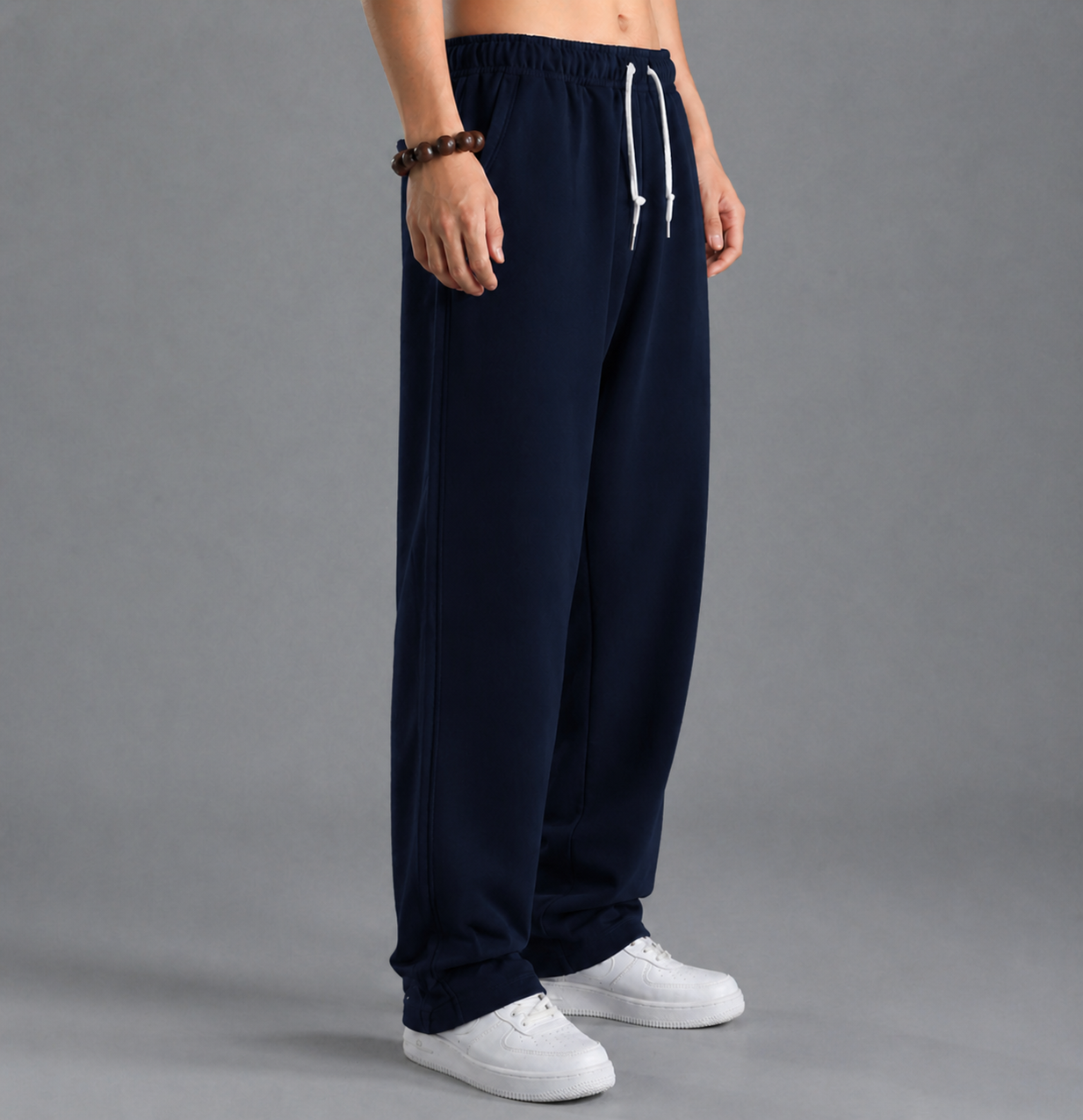 Wide-leg pants Navy