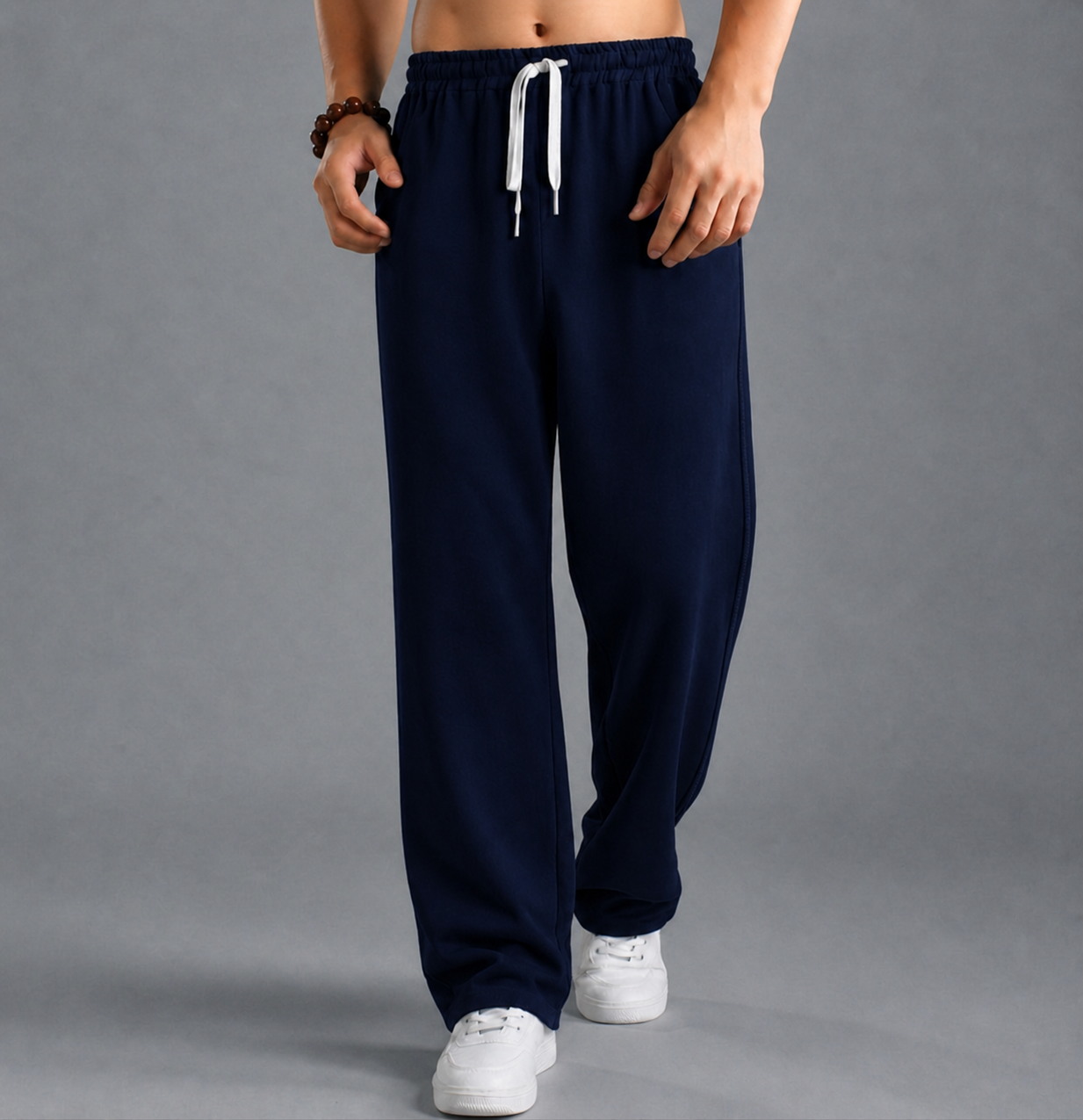 Wide-leg pants Navy
