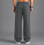 Dark gray Wide-leg pants