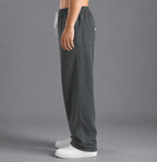 Dark gray Wide-leg pants