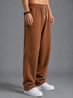 Brown Wide-leg pants