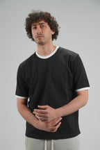 BLACK Ringer Shirt