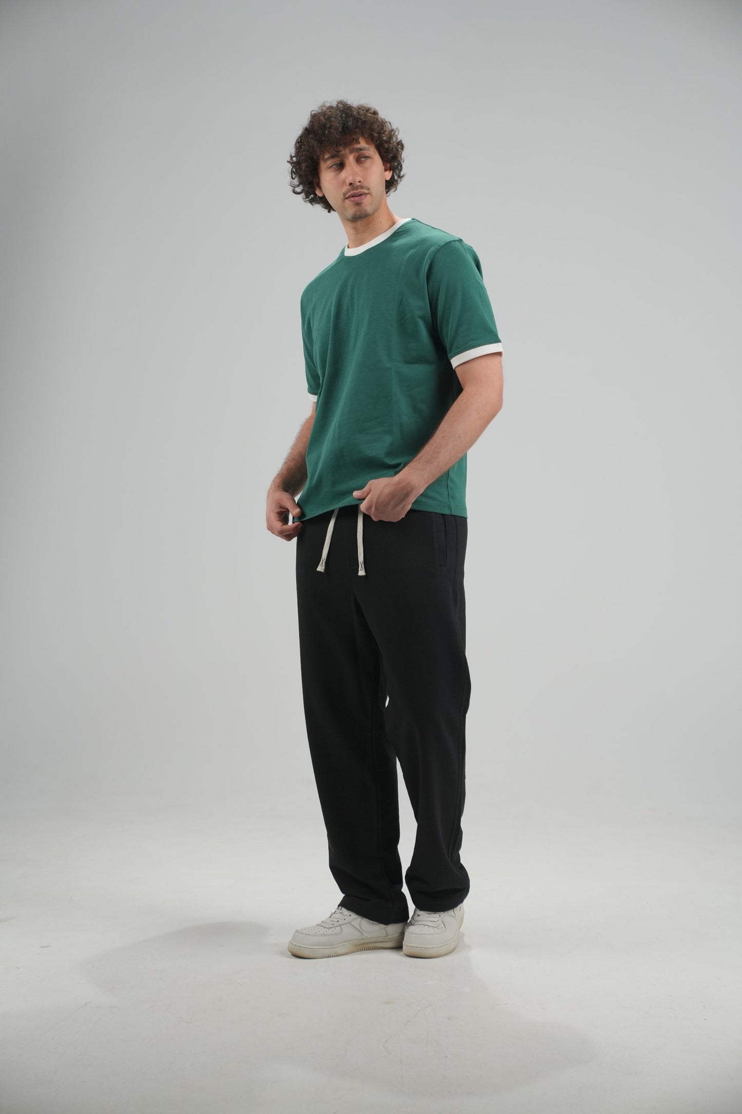 Olive Ringer Shirt
