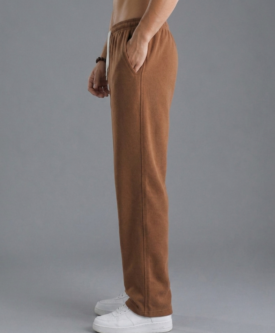 Brown Wide-leg pants