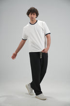 White Ringer Shirt