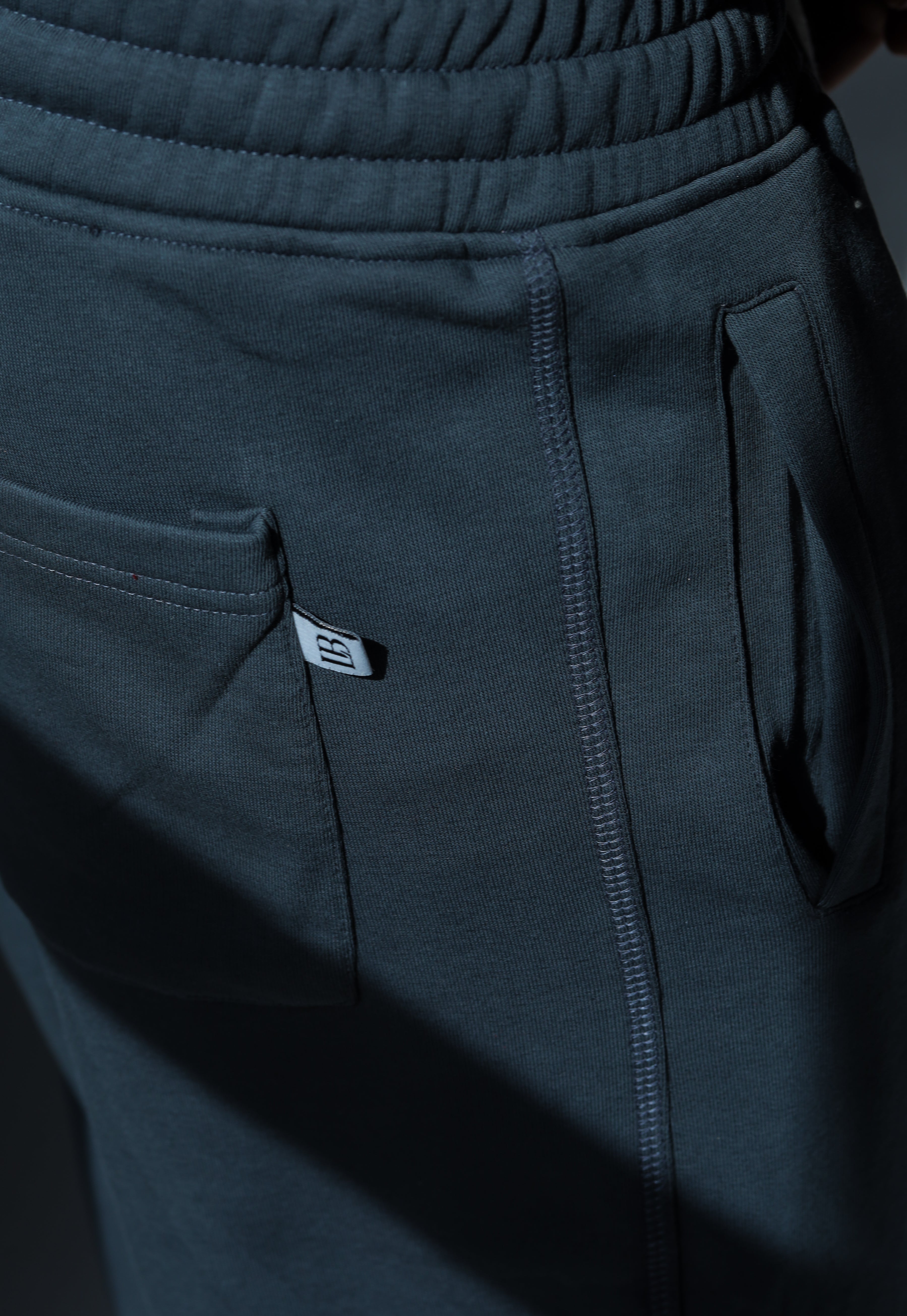 Petroleum Wide-leg pants
